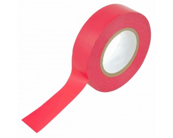 19mm x 20m Red PVC Electrical Insulation Tape